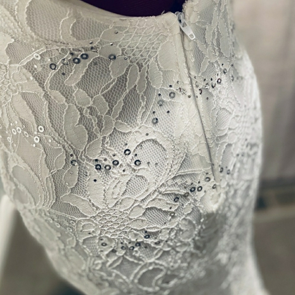 LACE PROM/BRIDAL DRESS - Picture 8 of 12
